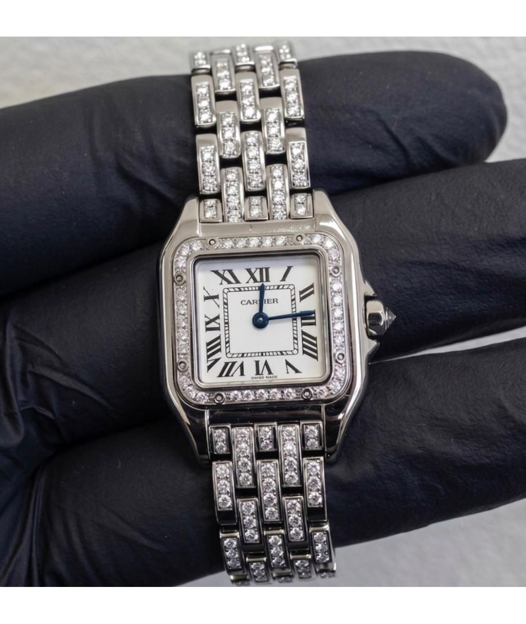 CARTIER Серебряные металлические часы, фото 4