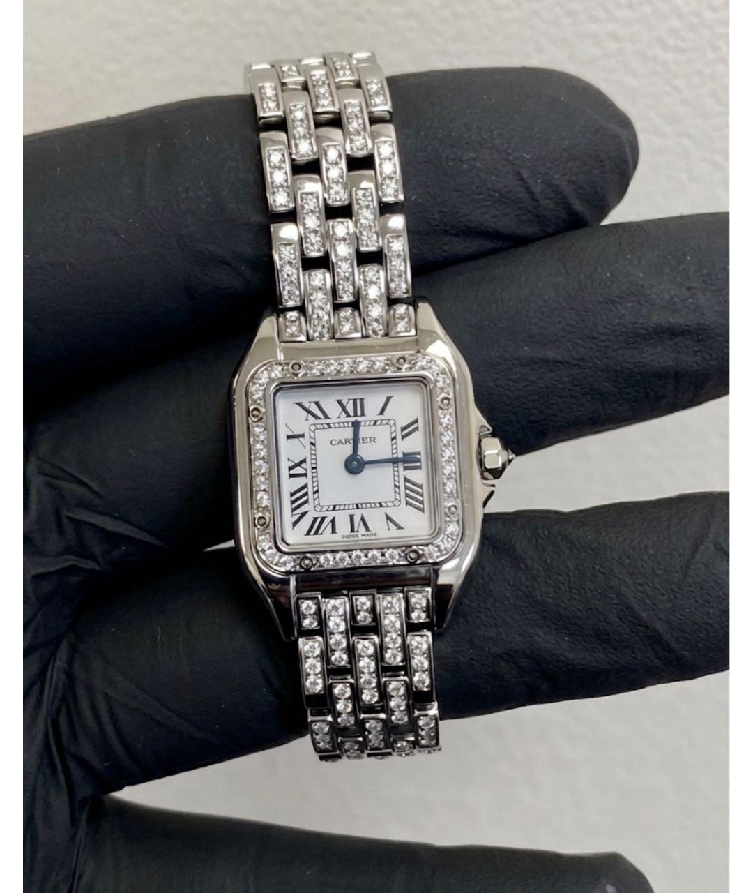 CARTIER Серебряные металлические часы, фото 3