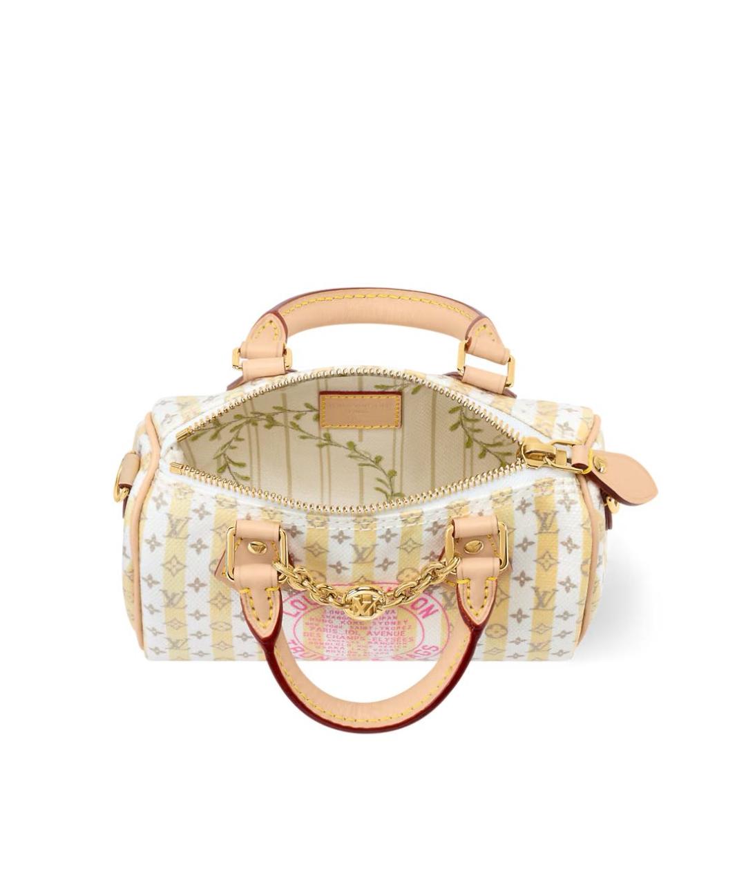 LOUIS VUITTON Желтая сумка через плечо, фото 3