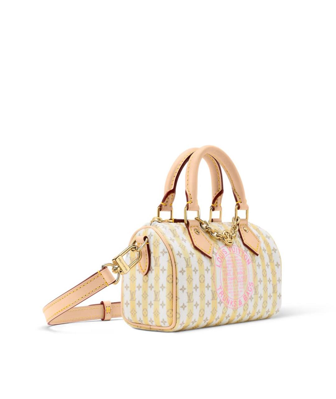 LOUIS VUITTON Желтая сумка через плечо, фото 2