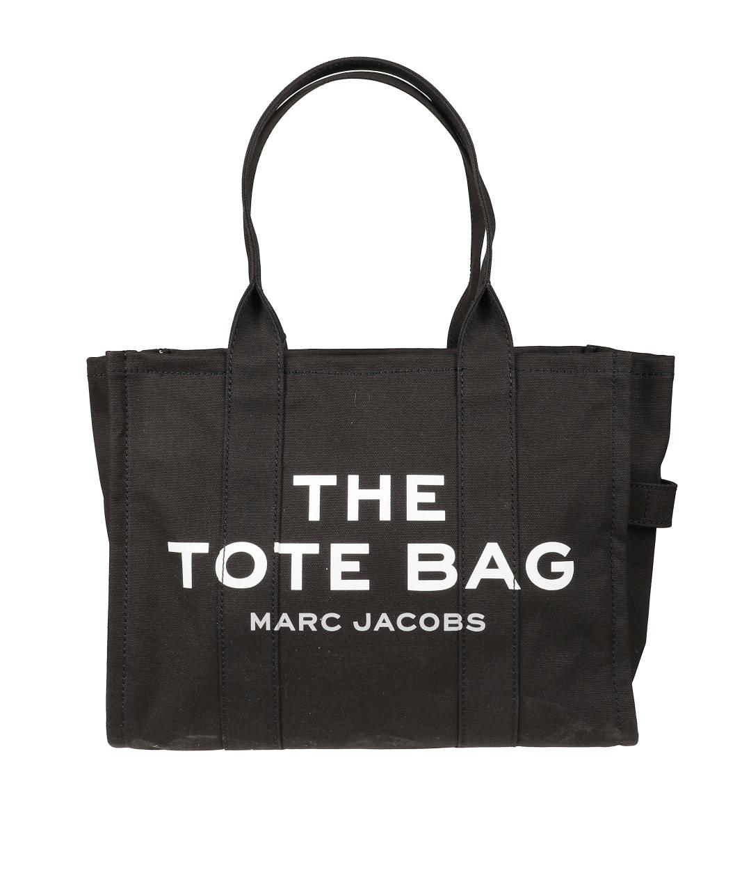 MARC JACOBS Черная хлопковая сумка тоут, фото 1