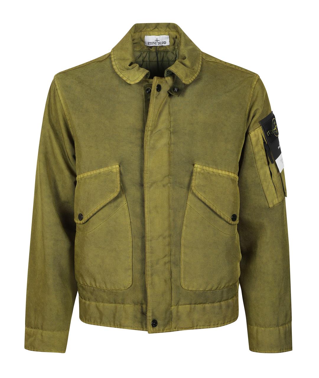 STONE ISLAND Хаки куртка, фото 1