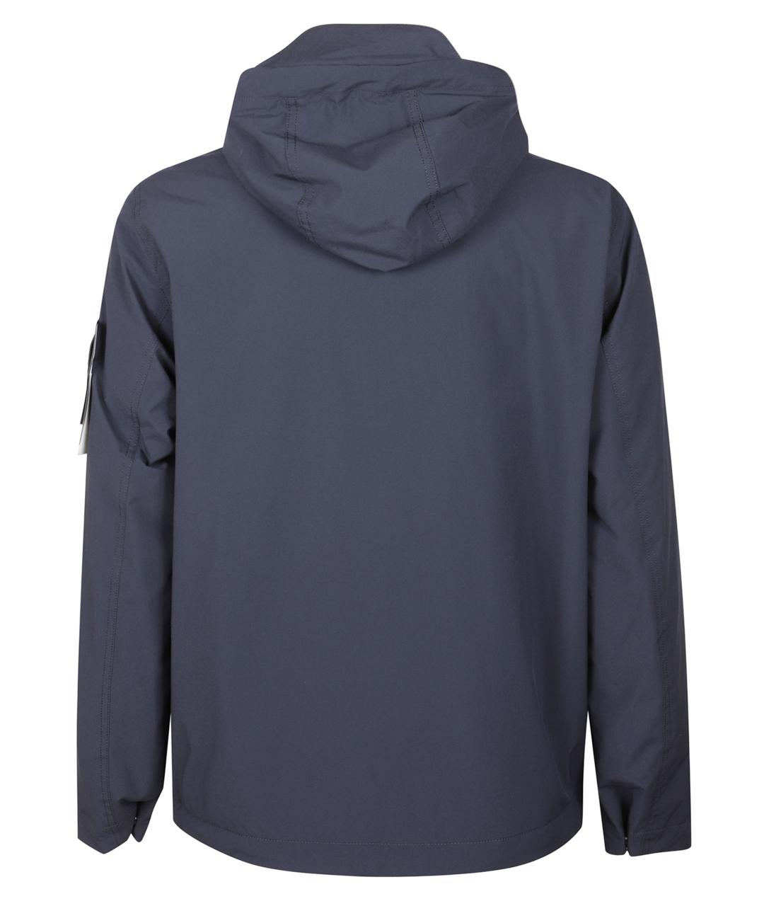 STONE ISLAND Синяя полиэстеровая куртка, фото 3