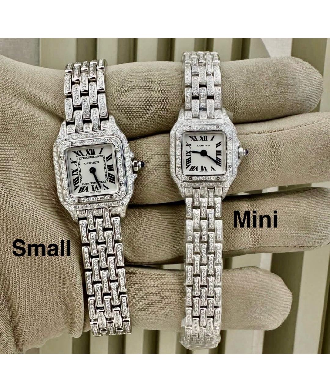 CARTIER Серебряные металлические часы, фото 5