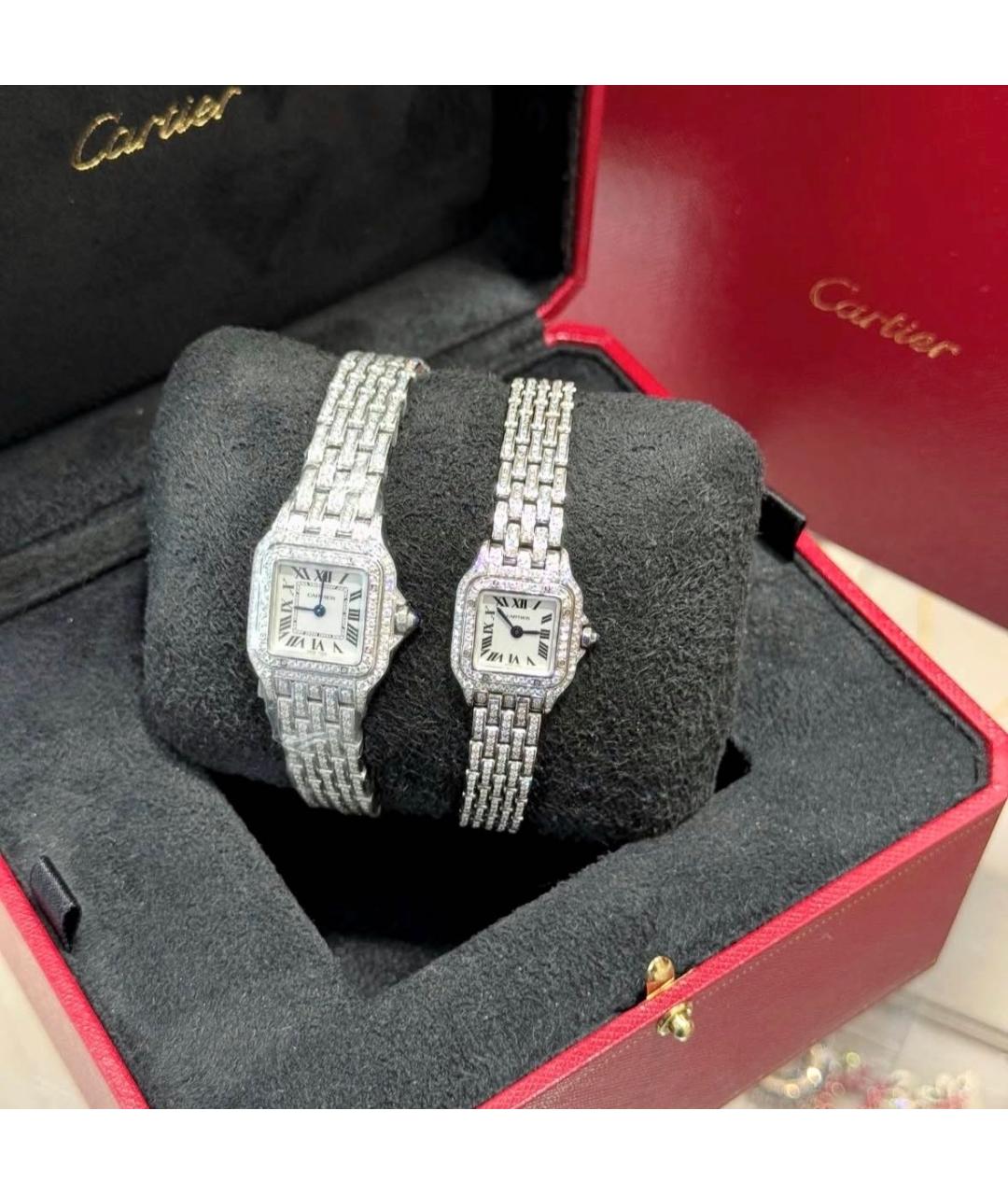 CARTIER Серебряные металлические часы, фото 4