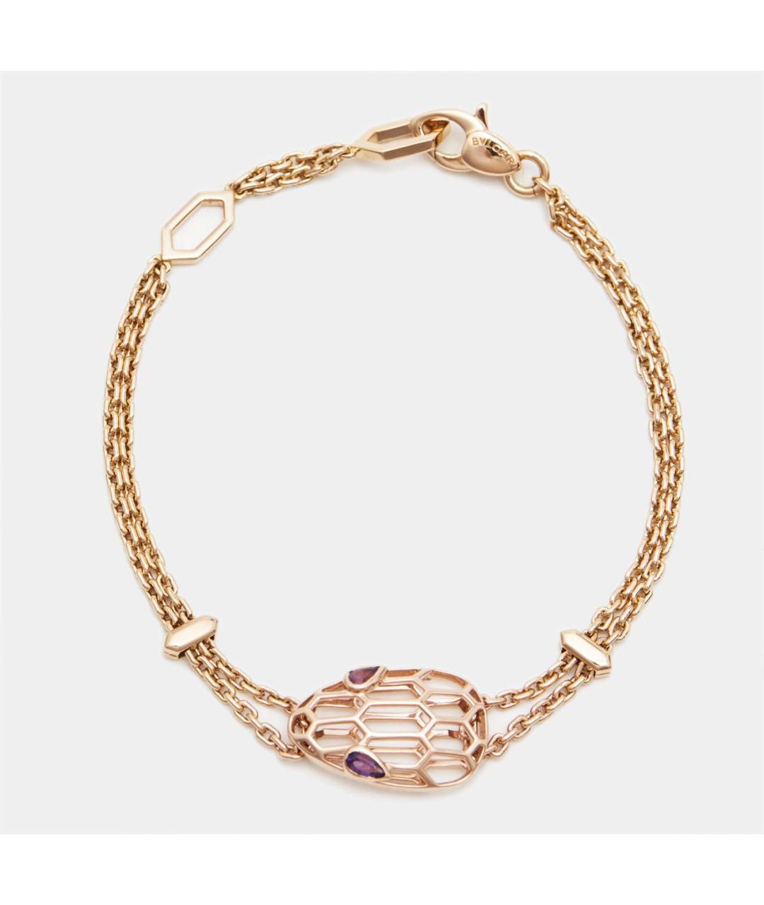 BVLGARI Золотой браслет из розового золота, фото 6