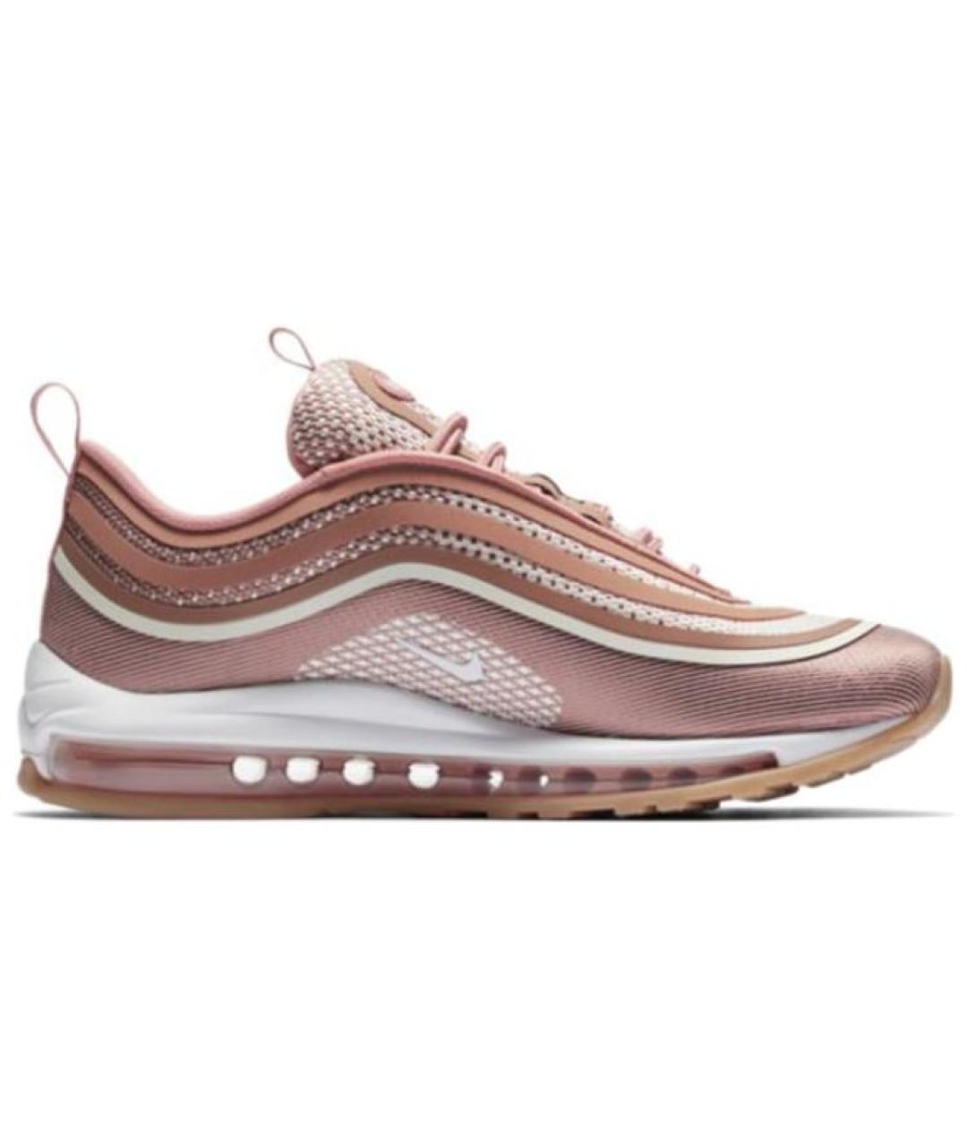 NIKE Золотые синтетические кроссовки, фото 7