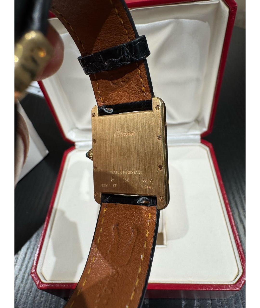 CARTIER Золотые часы, фото 2