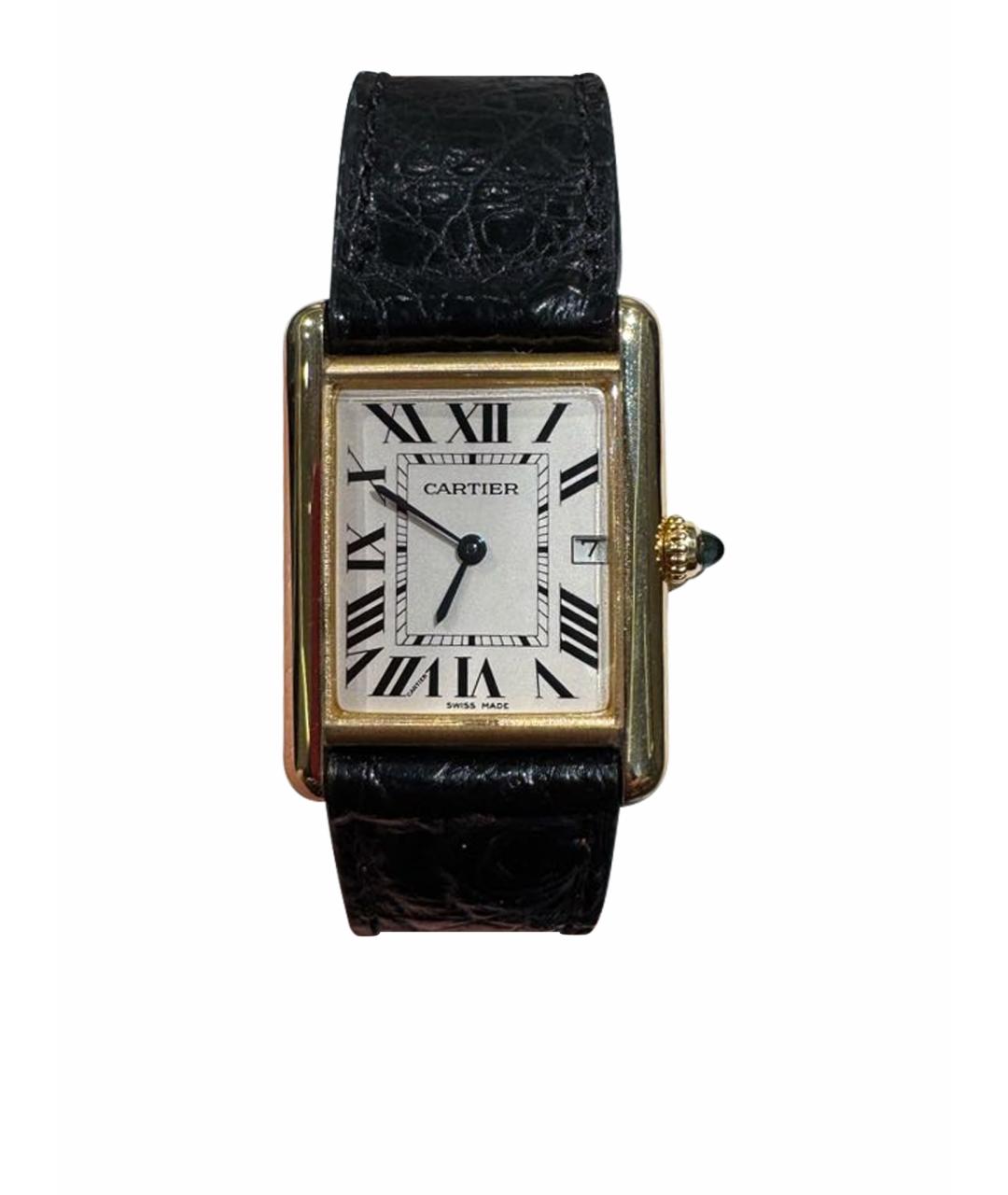 CARTIER Золотые часы, фото 1
