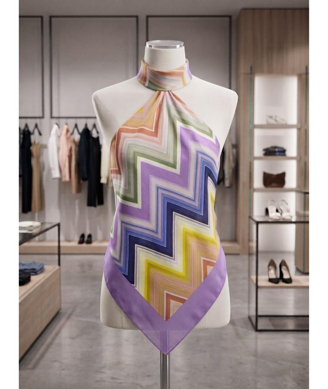 MISSONI Мульти хлопковая блузы, фото 5
