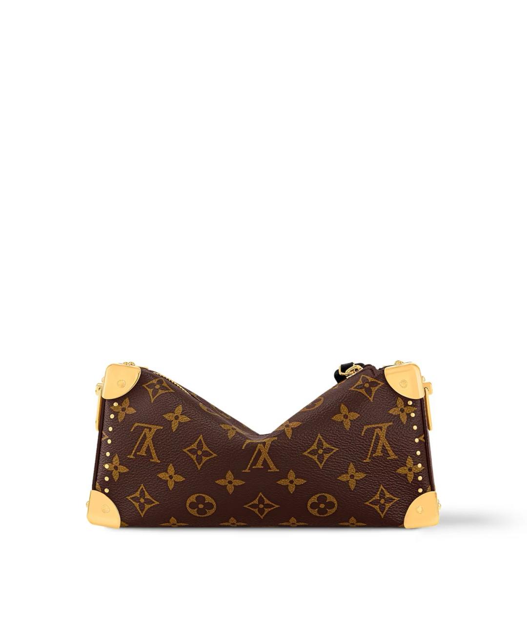 LOUIS VUITTON Коричневая сумка через плечо из канвы, фото 4
