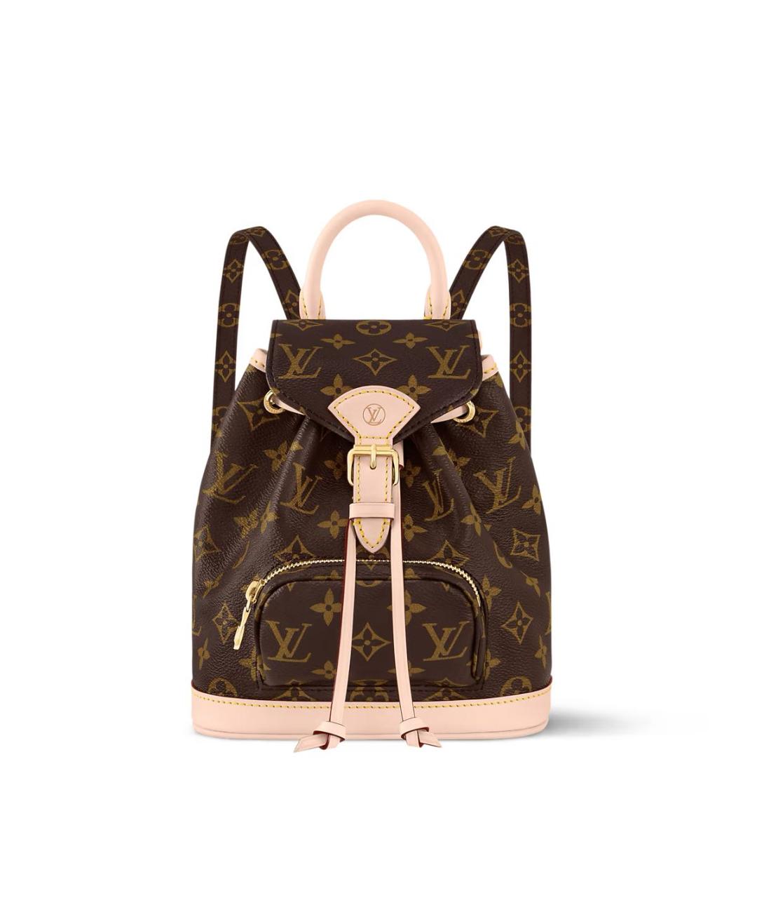 LOUIS VUITTON Коричневый рюкзак из канвы, фото 1
