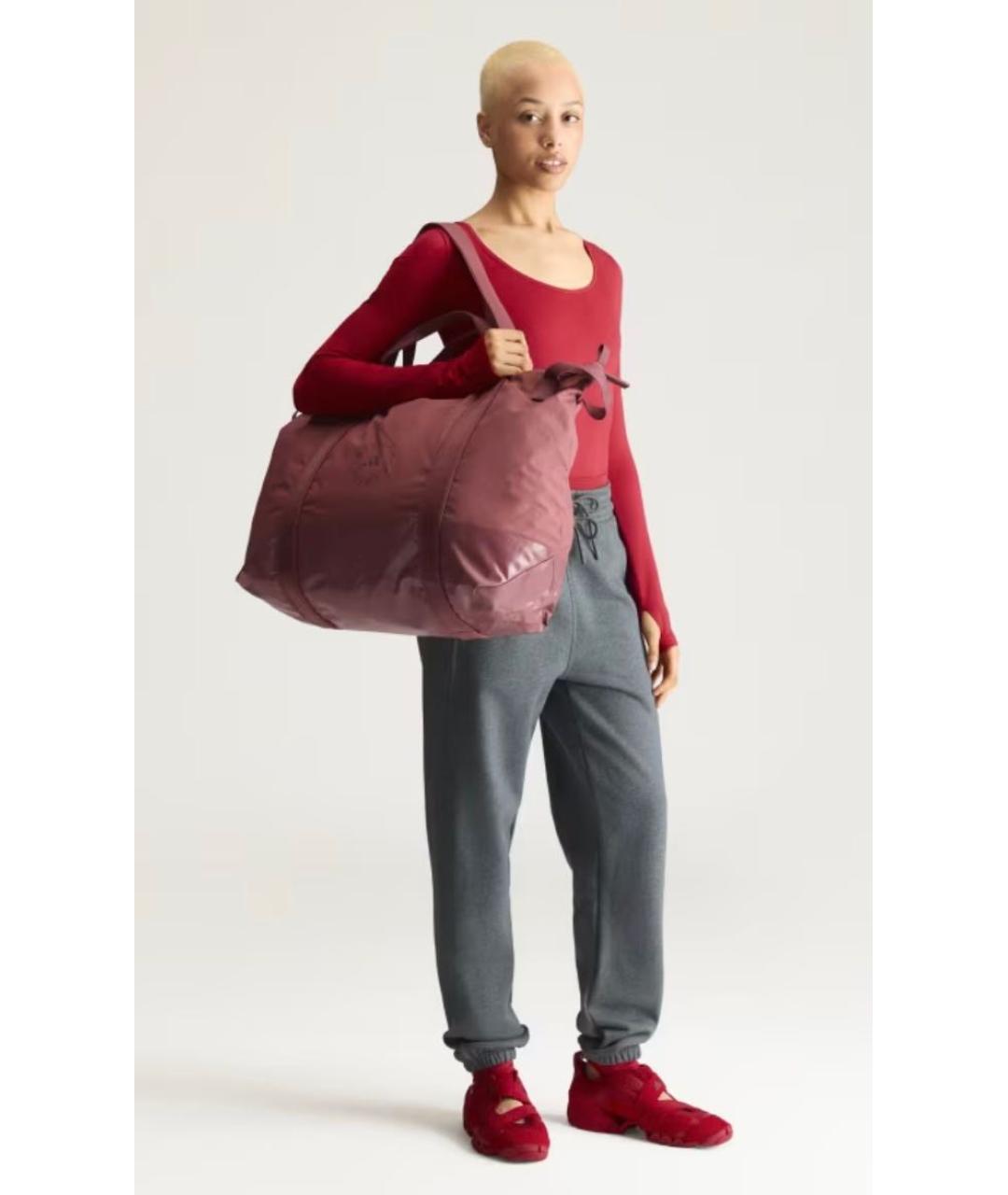 ADIDAS BY STELLA MCCARTNEY Бордовая дорожная/спортивная сумка, фото 3