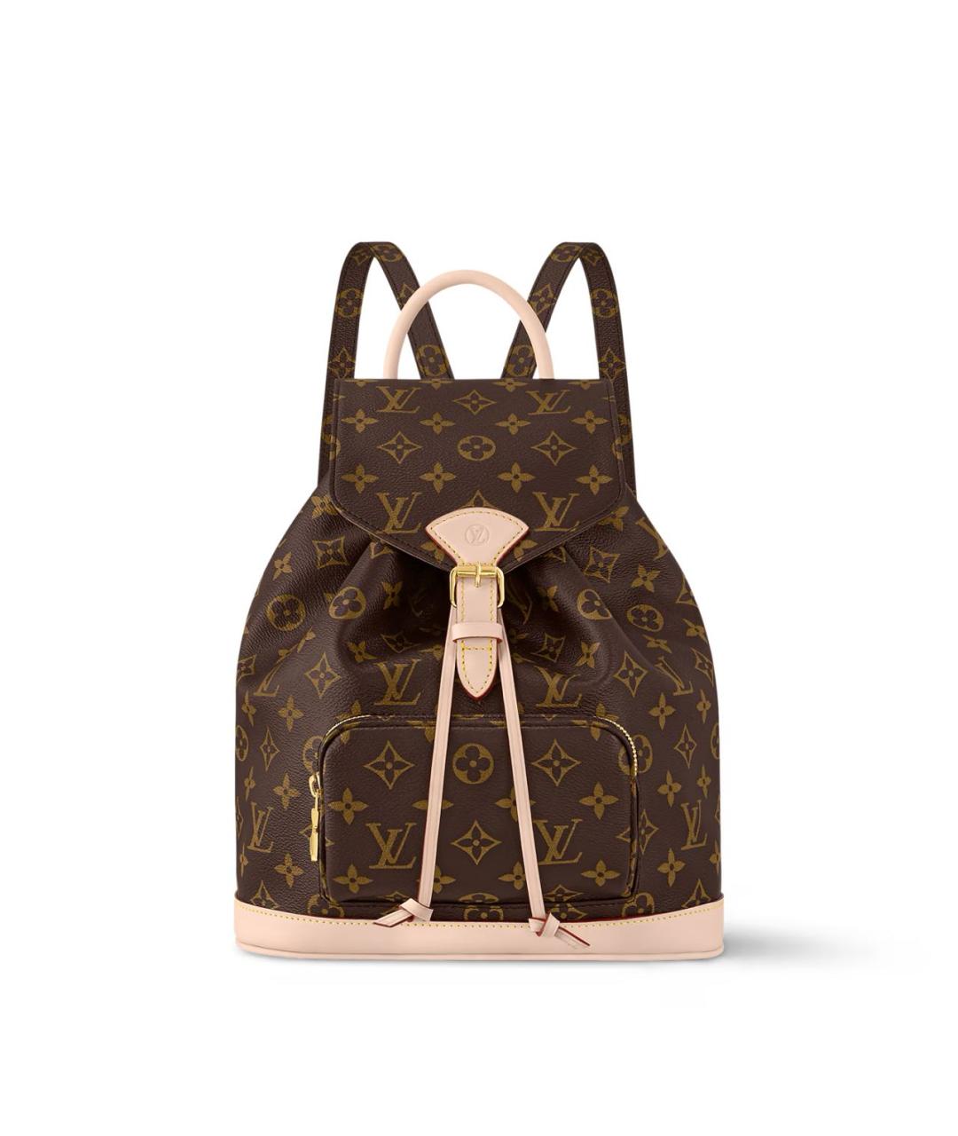 LOUIS VUITTON Коричневый рюкзак из канвы, фото 1