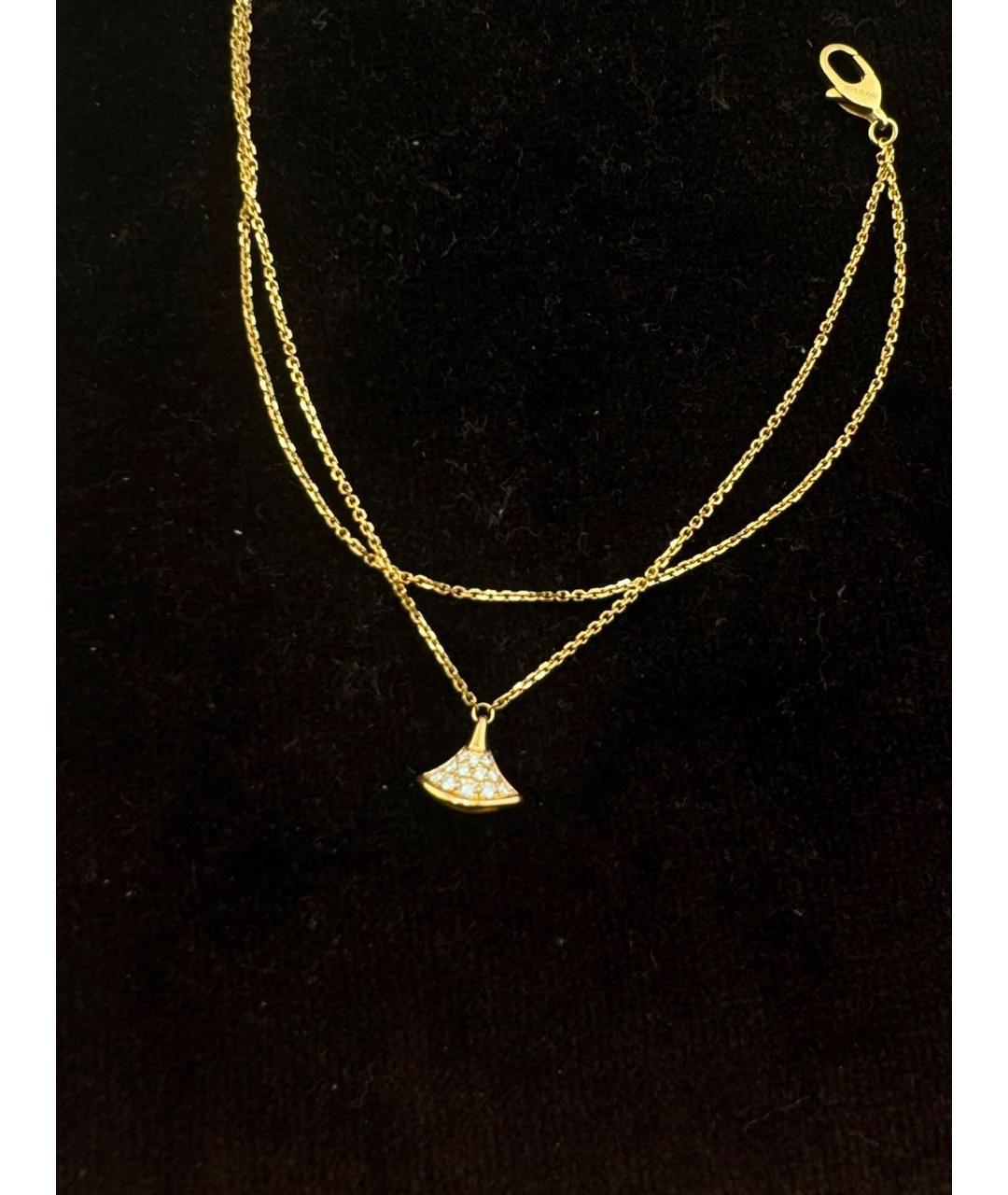 BVLGARI Желтый браслет из розового золота, фото 3
