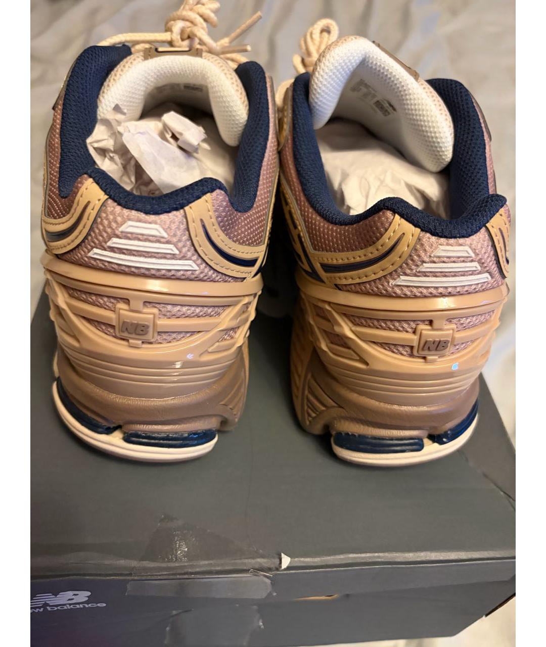 NEW BALANCE Коричневые высокие кроссовки / кеды, фото 4