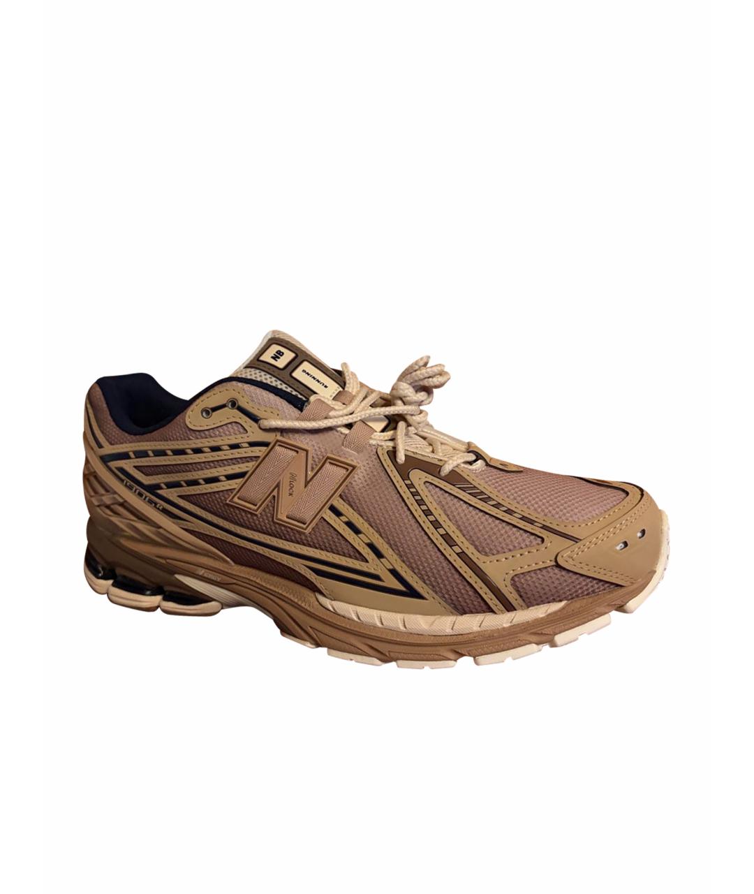 NEW BALANCE Коричневые высокие кроссовки / кеды, фото 1