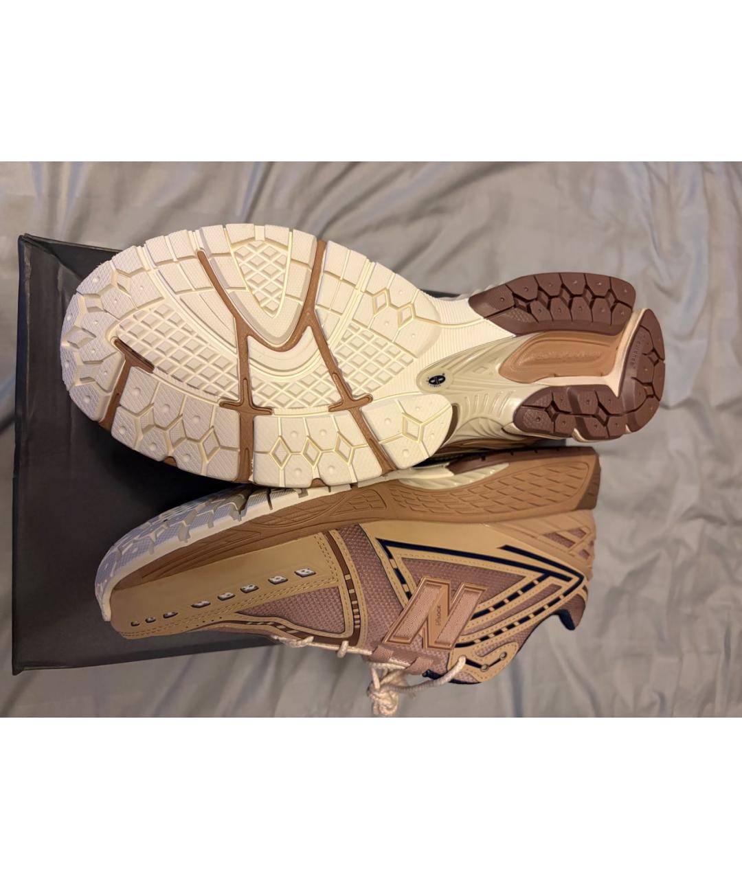 NEW BALANCE Коричневые высокие кроссовки / кеды, фото 5