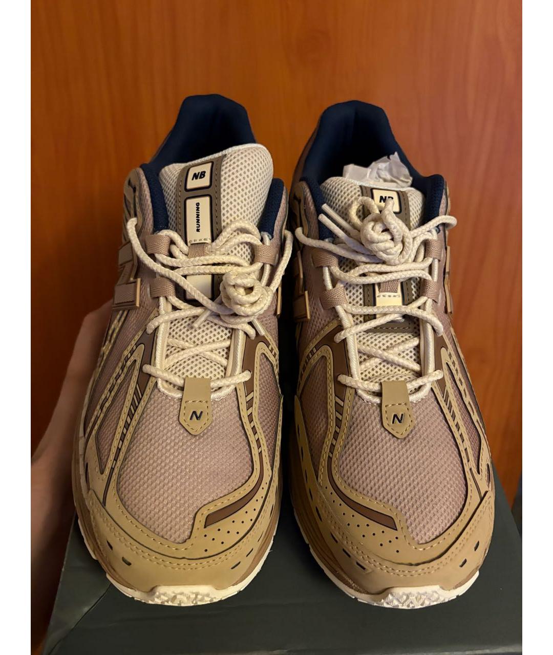 NEW BALANCE Коричневые высокие кроссовки / кеды, фото 2