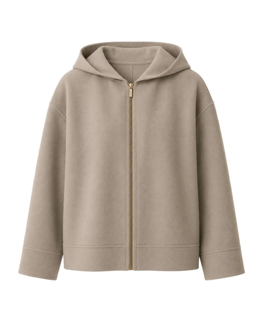 'S MAX MARA Бежевая шерстяная куртка, фото 1