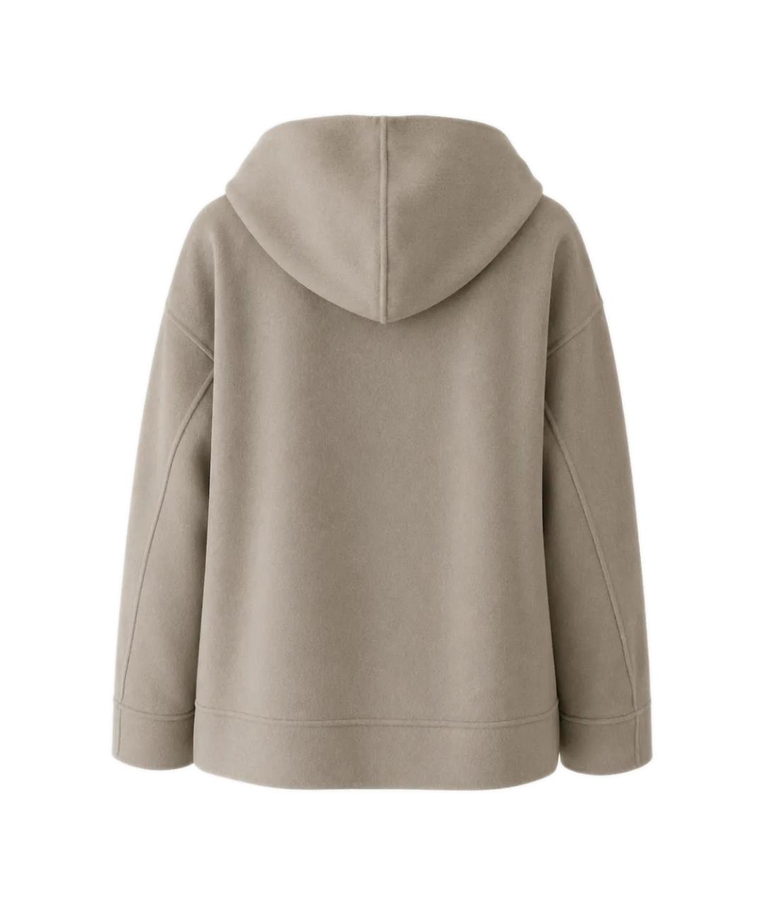 'S MAX MARA Бежевая шерстяная куртка, фото 2