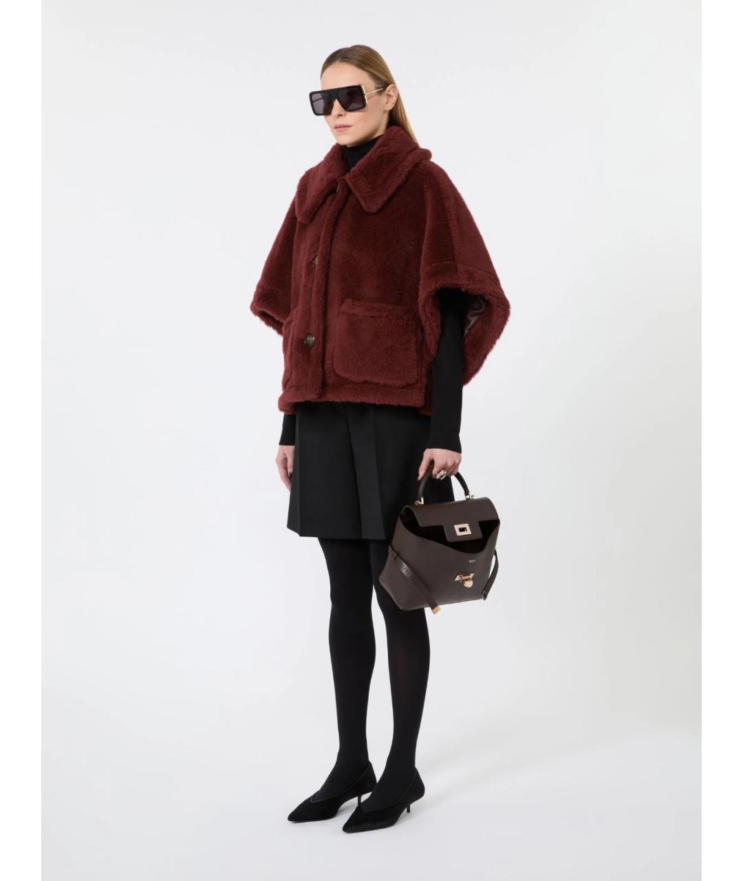MAX MARA Красная шерстяная куртка, фото 2