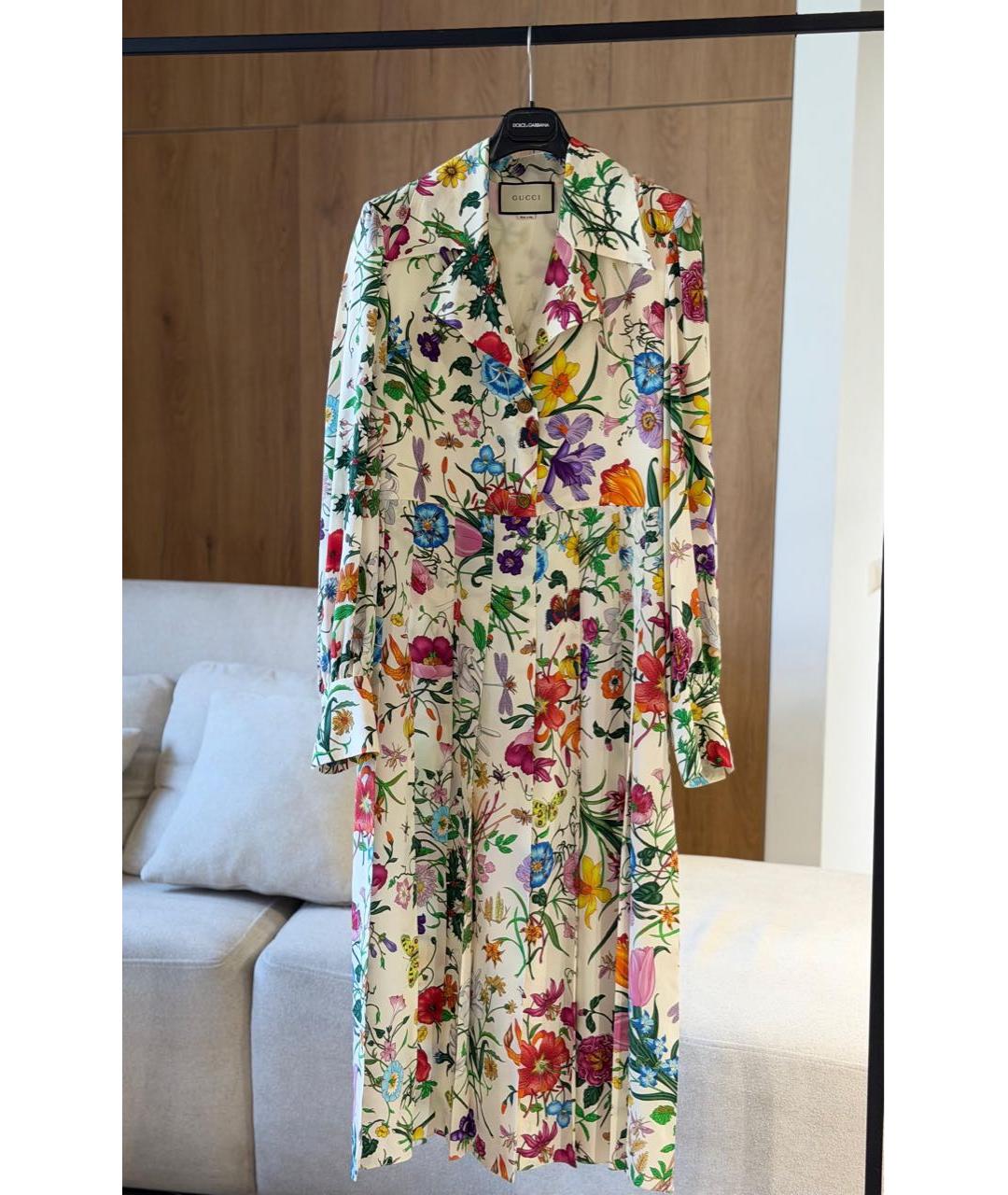 GUCCI Мульти повседневное платье, фото 4