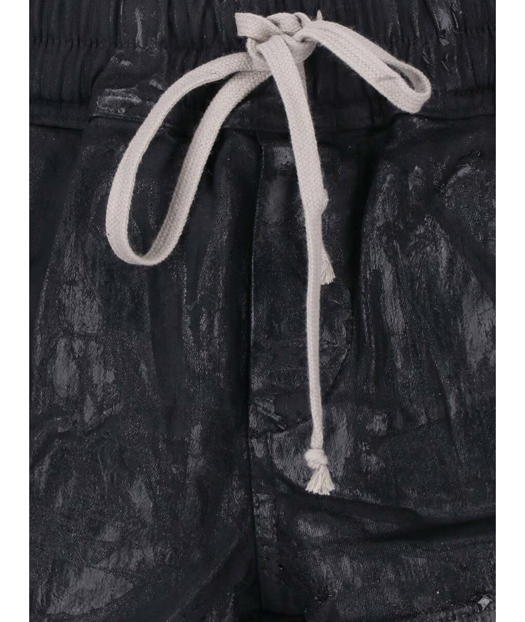 RICK OWENS DRKSHDW Черные шорты, фото 5