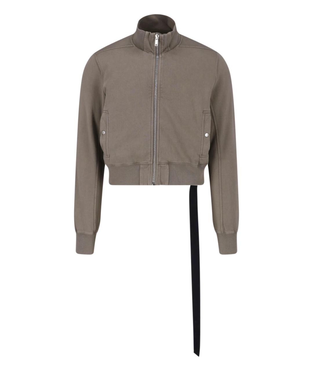 RICK OWENS DRKSHDW Серая хлопковая куртка, фото 1