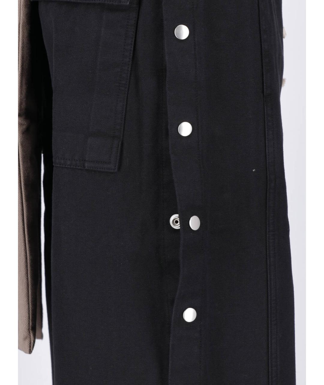 RICK OWENS DRKSHDW Черные хлопковые повседневные брюки, фото 4