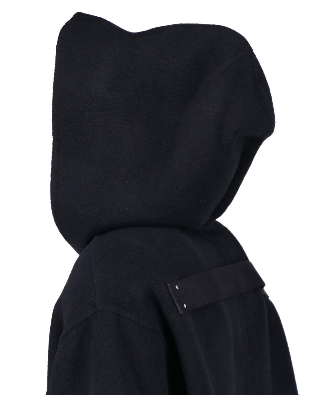 RICK OWENS Черное кашемировое пальто, фото 4
