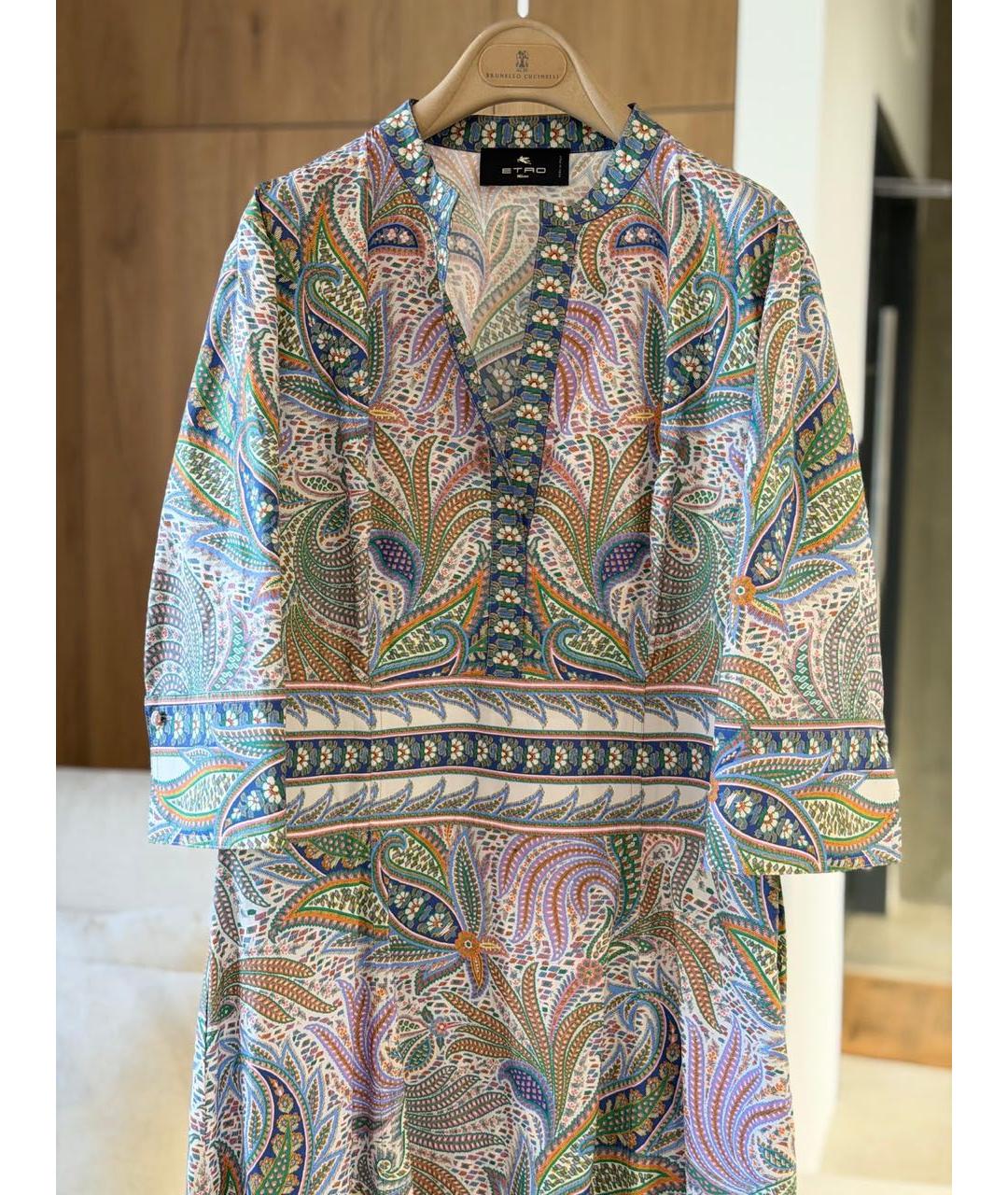 ETRO Мульти повседневное платье, фото 3
