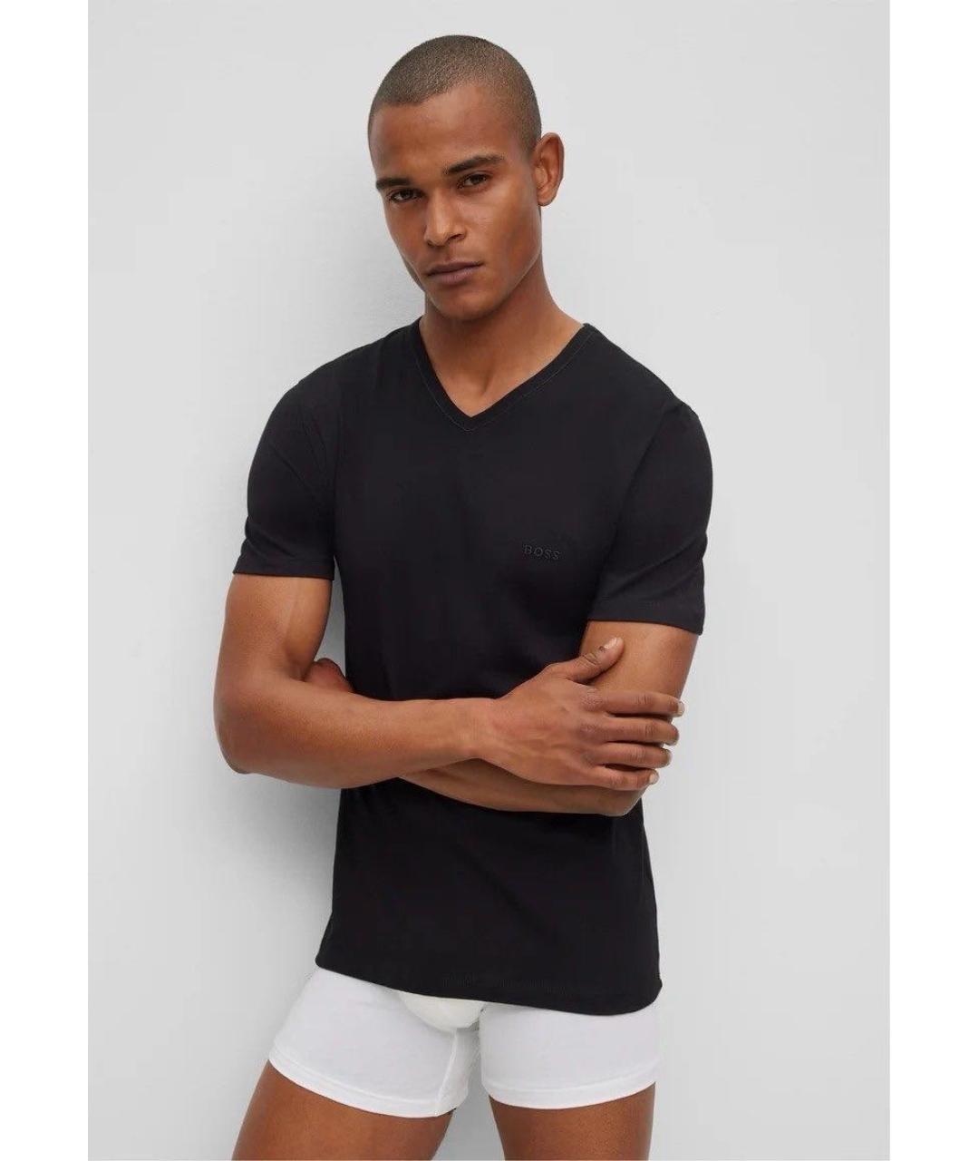 HUGO BOSS Мульти хлопковая футболка, фото 4