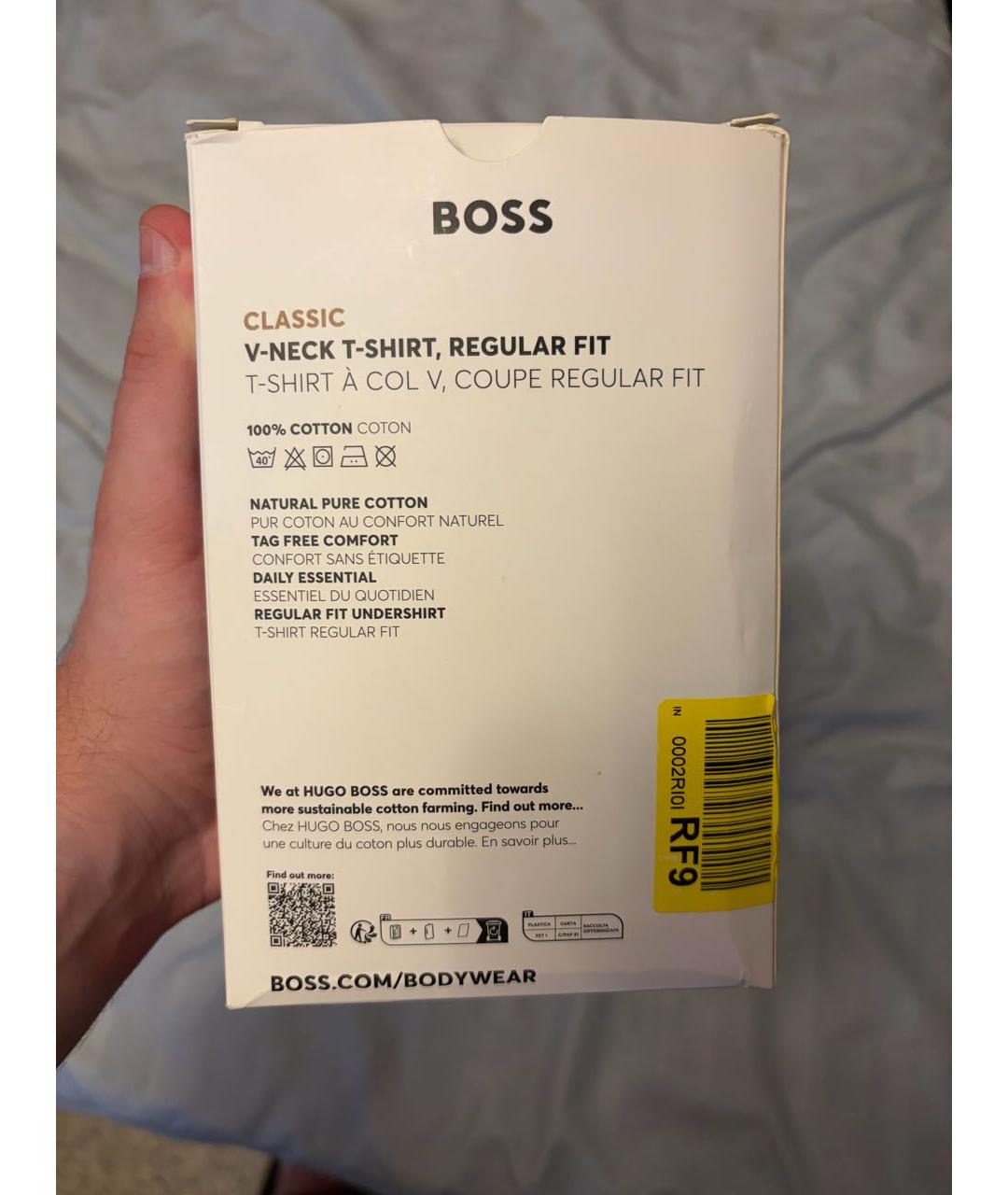 HUGO BOSS Мульти хлопковая футболка, фото 8