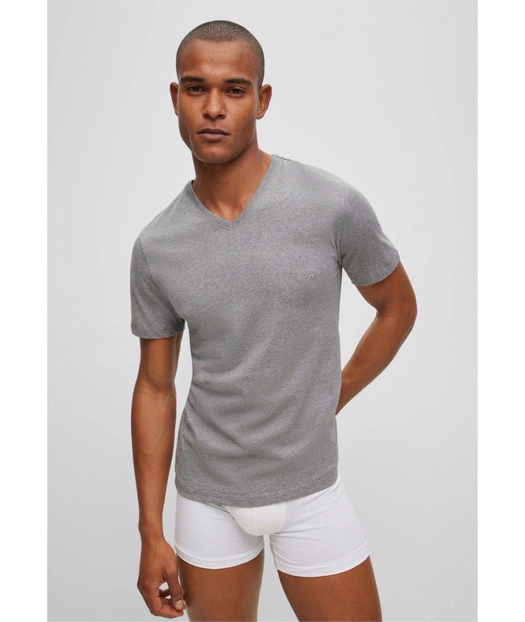 HUGO BOSS Мульти хлопковая футболка, фото 3
