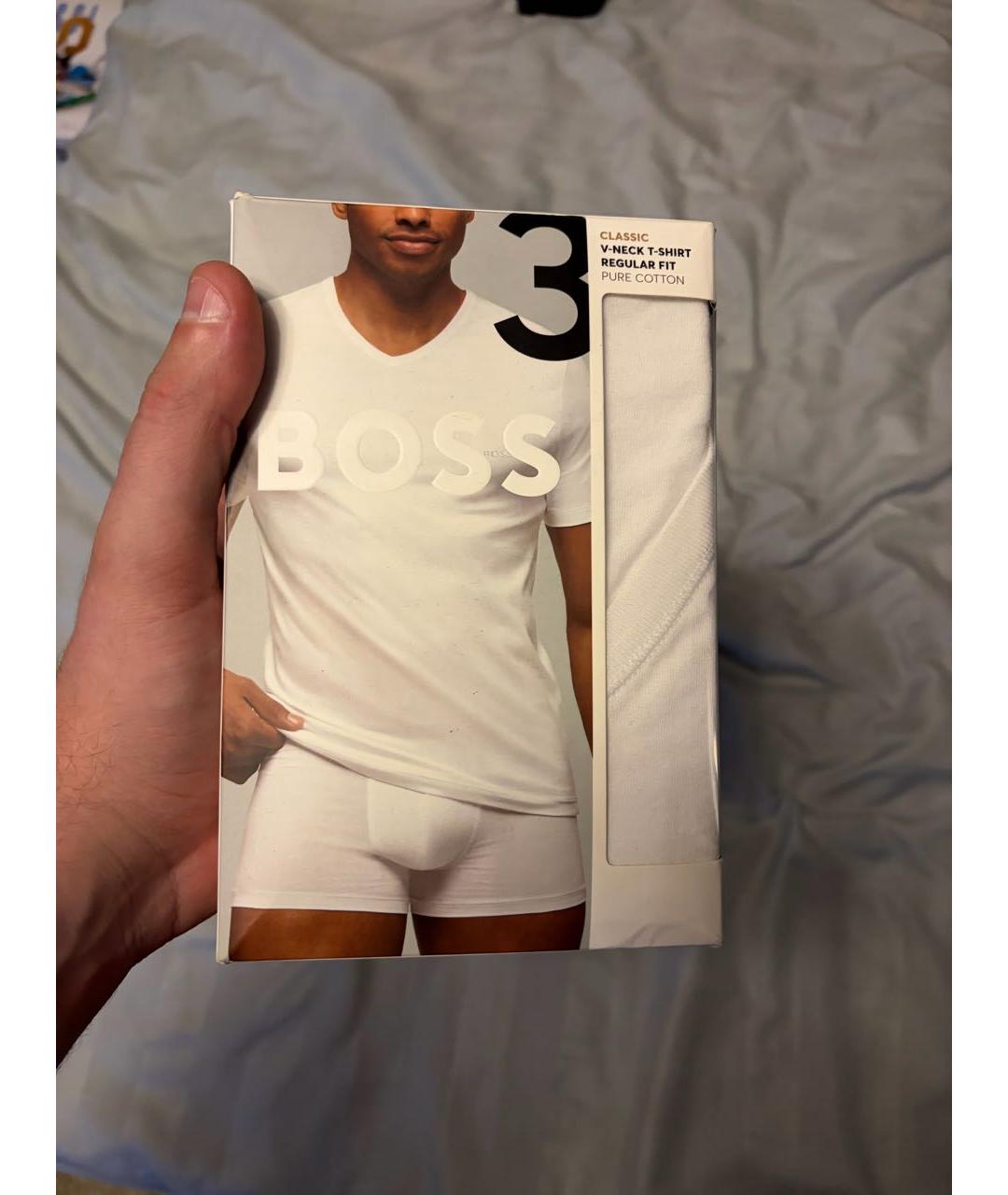 HUGO BOSS Мульти хлопковая футболка, фото 6