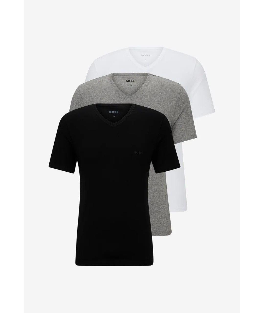 HUGO BOSS Мульти хлопковая футболка, фото 9