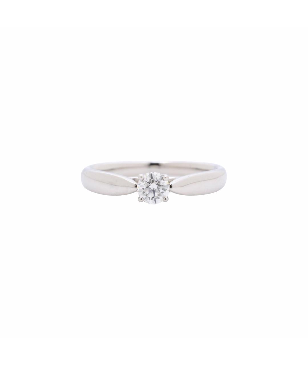 TIFFANY&CO Белое платиновое кольцо, фото 1