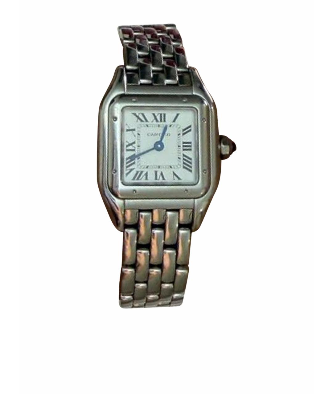 CARTIER Серебряные металлические часы, фото 1