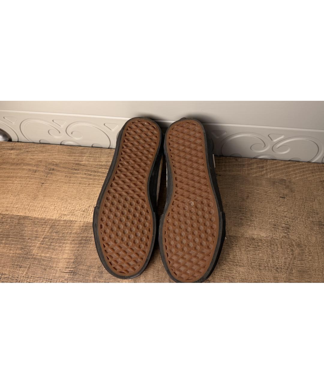 VANS Белые замшевые низкие кроссовки / кеды, фото 4