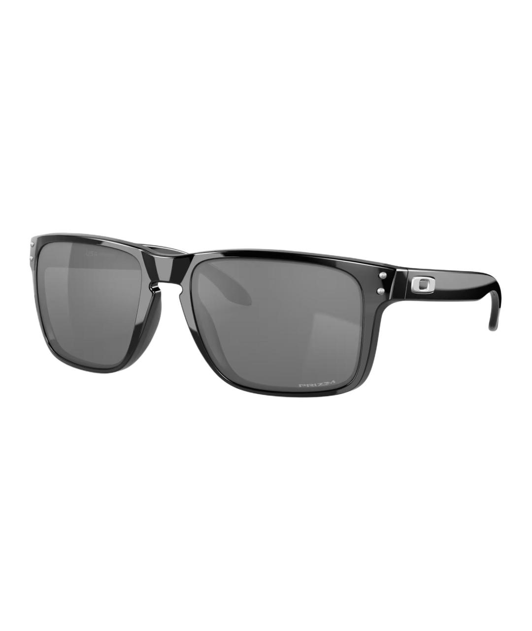 OAKLEY Черные пластиковые солнцезащитные очки, фото 1
