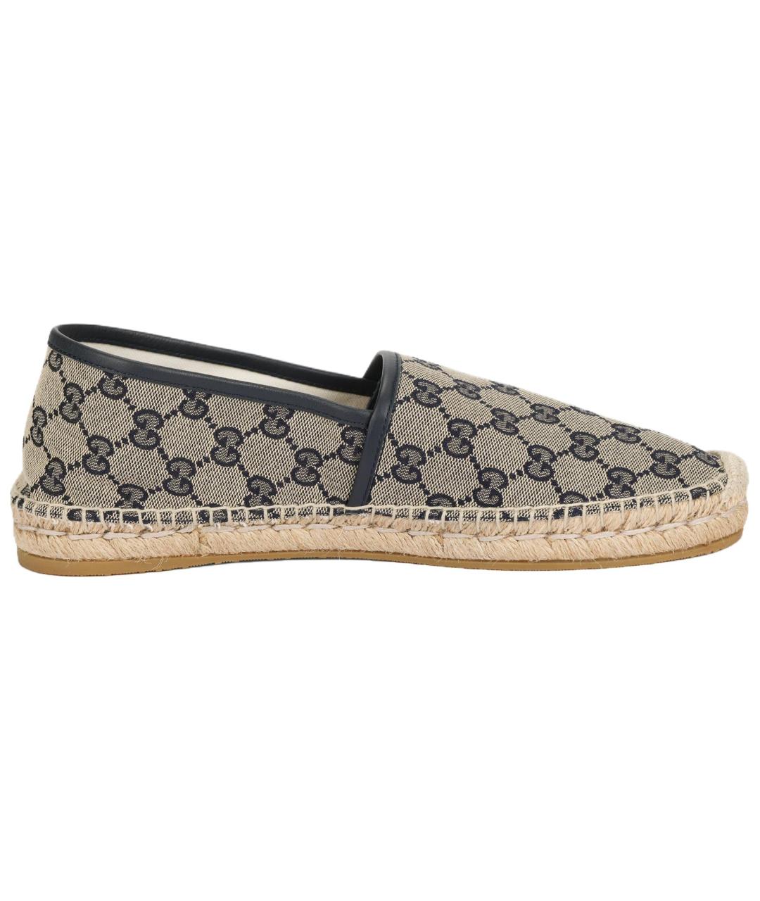 GUCCI Темно-синие эспадрильи, фото 1