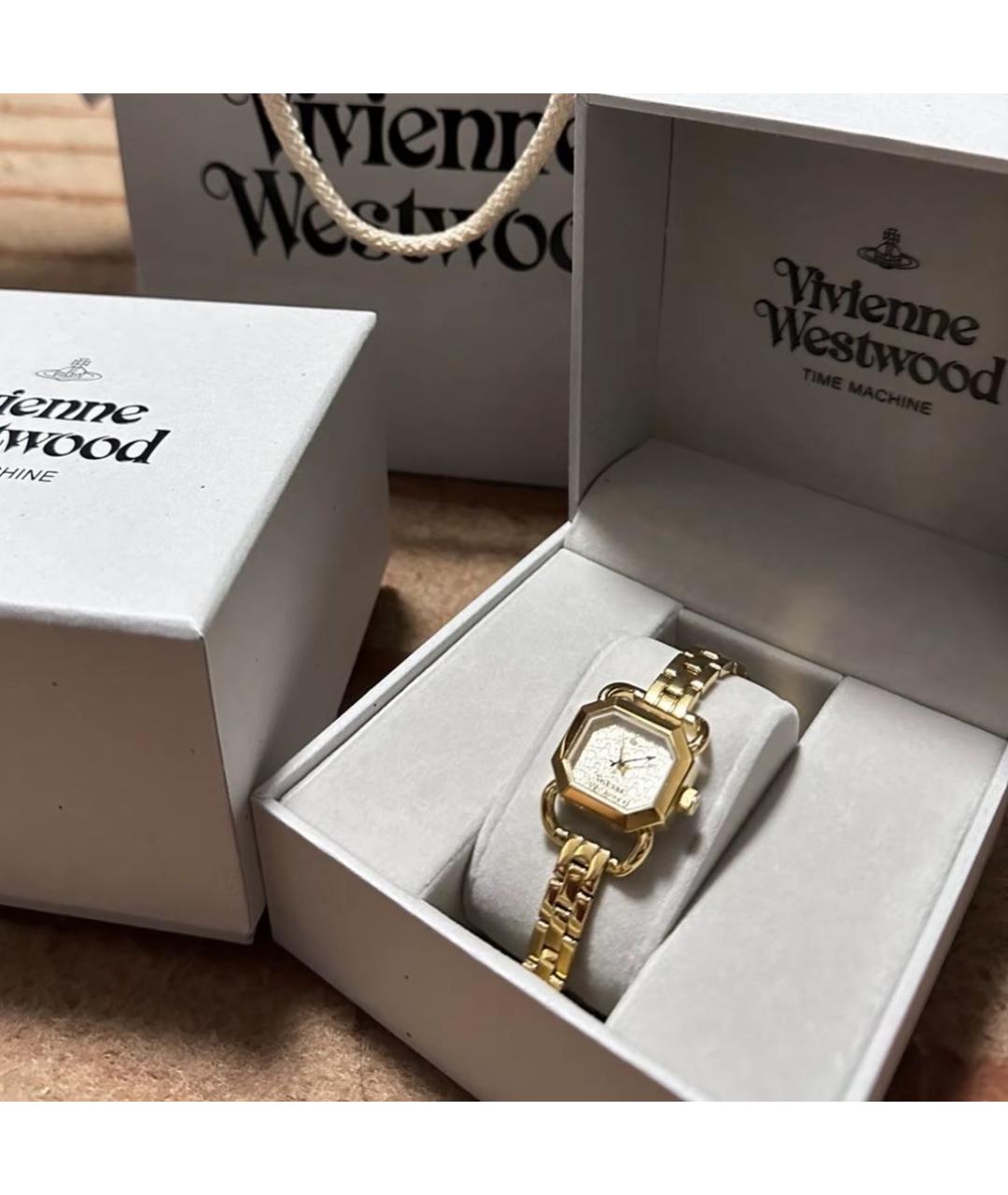 VIVIENNE WESTWOOD Золотые часы, фото 5