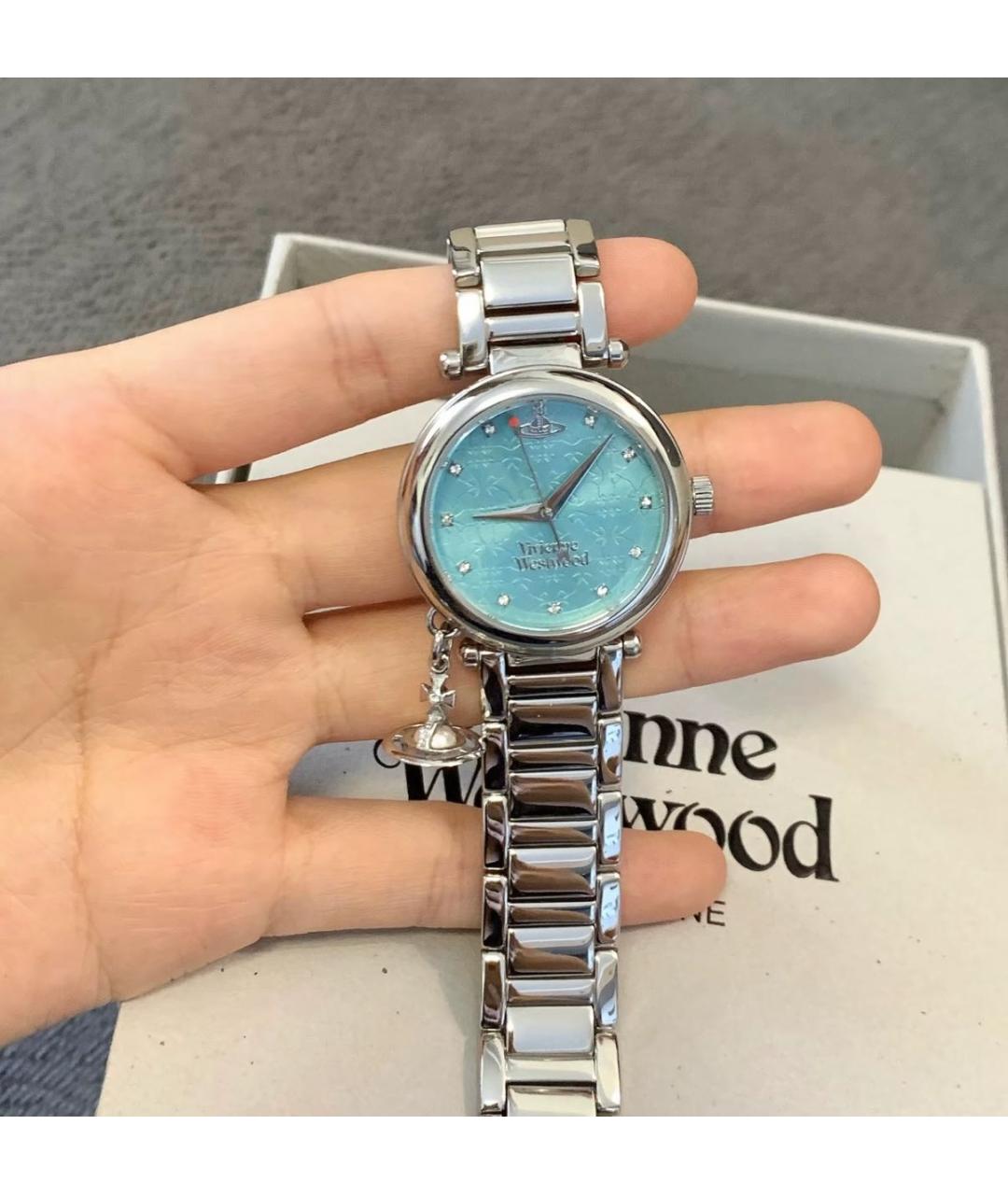 VIVIENNE WESTWOOD Бирюзовые часы, фото 5