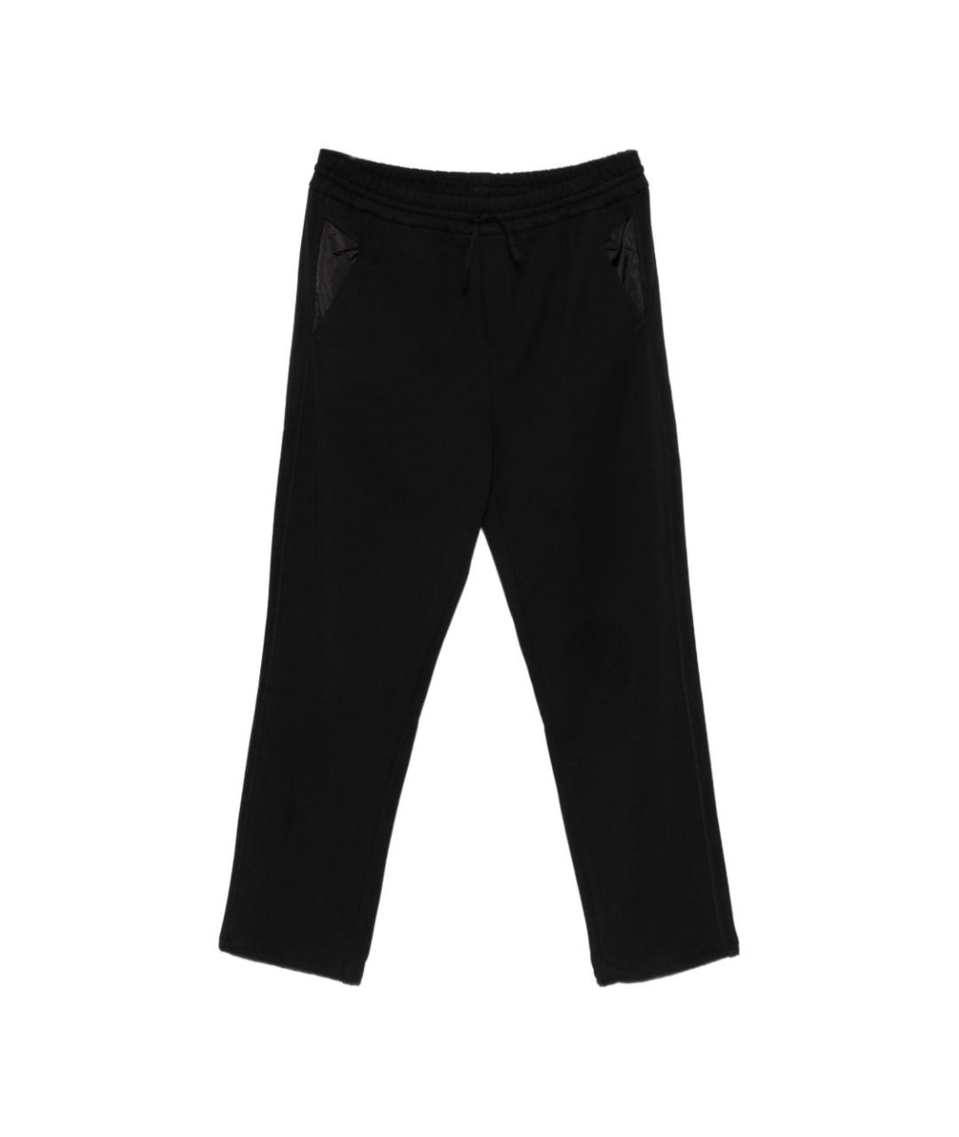 PREMIATA Черные хлопковые повседневные брюки, фото 1