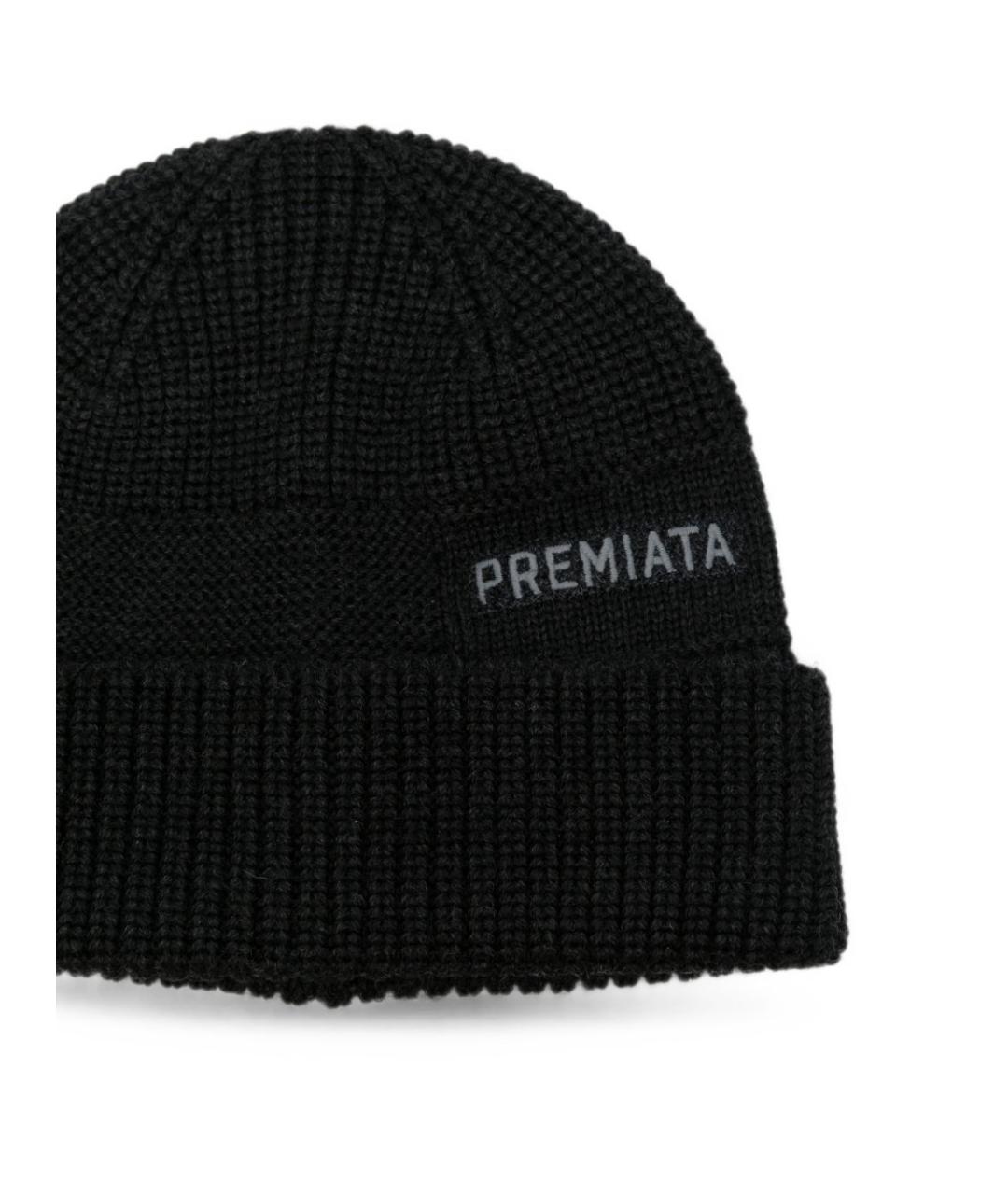 PREMIATA Серая шерстяная шапка, фото 3
