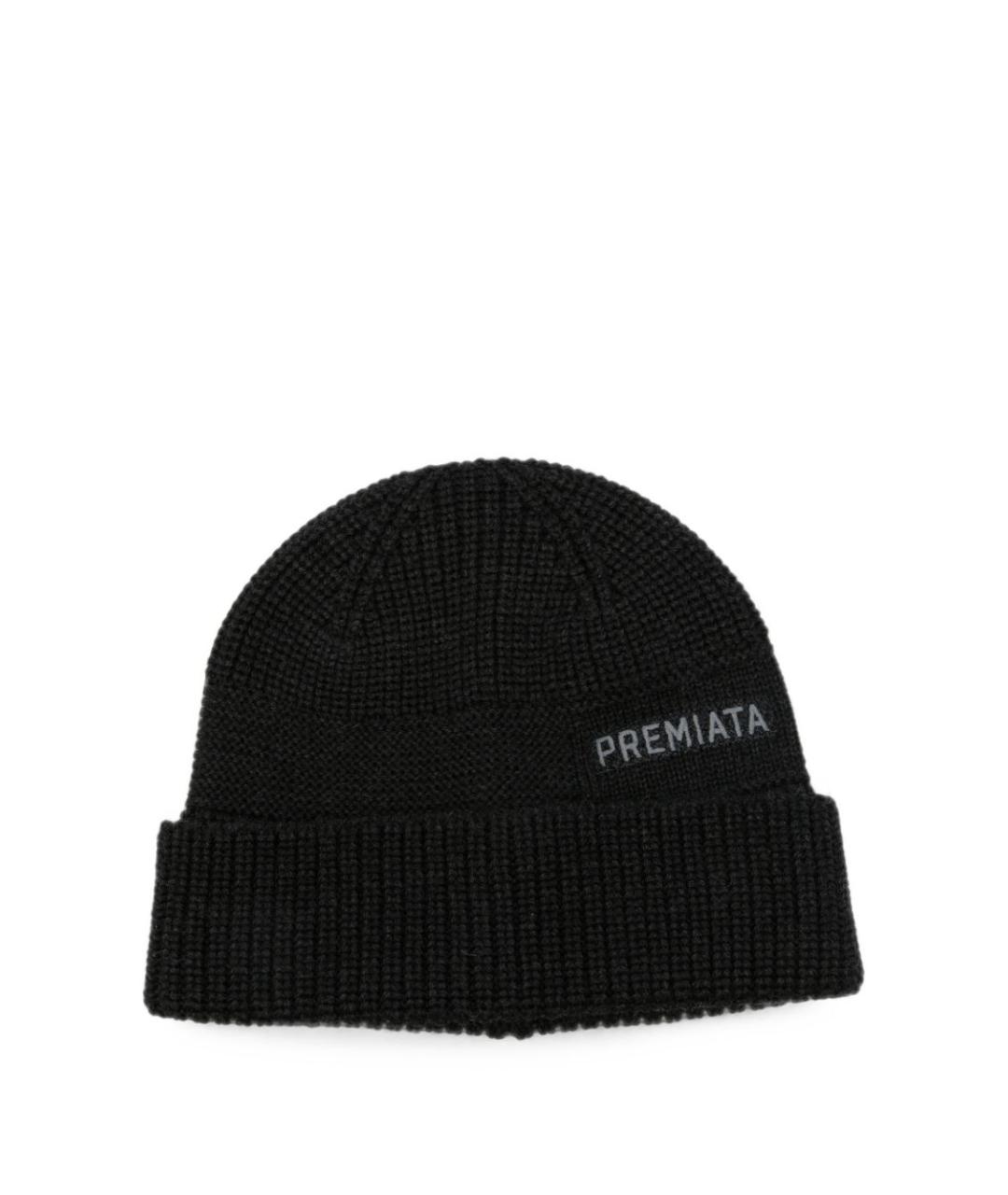 PREMIATA Серая шерстяная шапка, фото 1