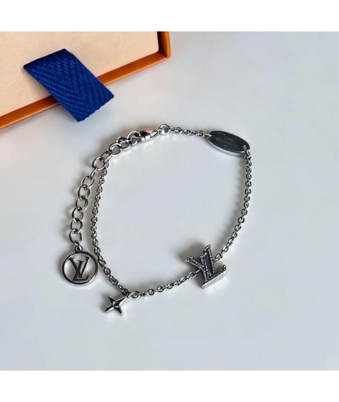 LOUIS VUITTON Серебряный браслет, фото 4