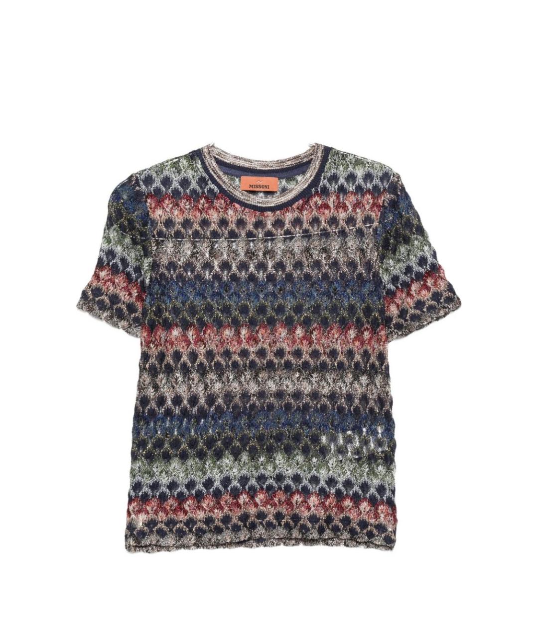 MISSONI Мульти вискозный джемпер / свитер, фото 1