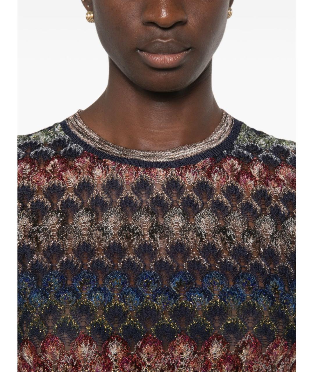 MISSONI Мульти вискозный джемпер / свитер, фото 2